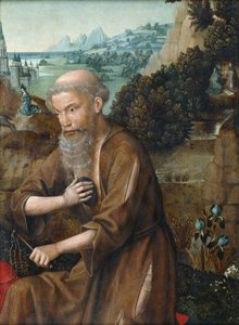 St. Jerome by Master of The Legend of St. Lucy